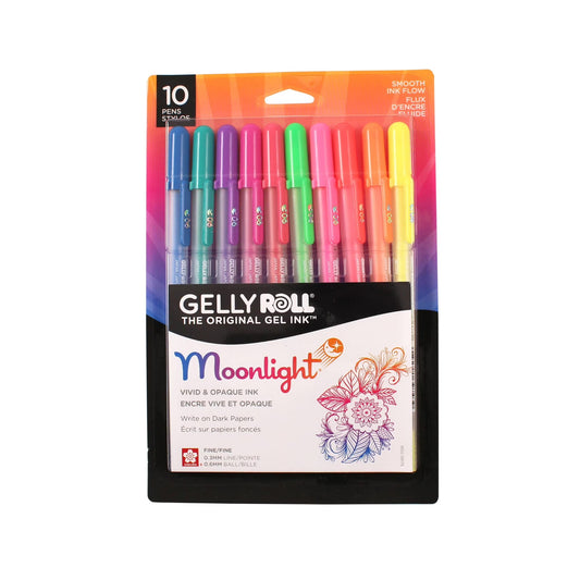 Sakura 58176 Gelly Roll Moonlight 06  Assorted 10Pack