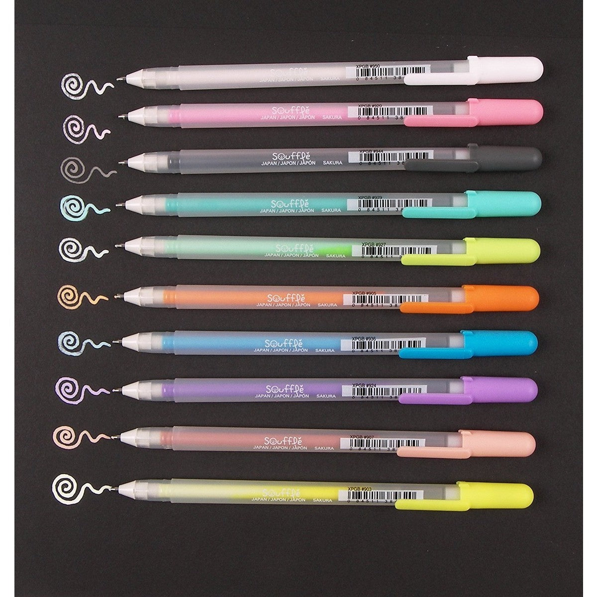 Sakura Gelly Roll Souffle  - 10 Assorted 10Pack