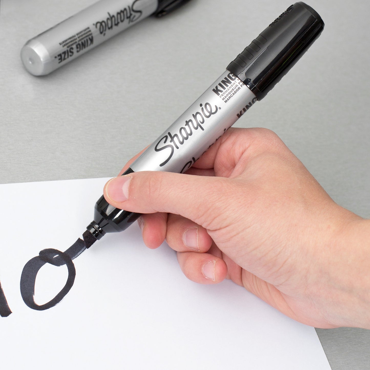 Sharpie 15001 Permanent Marker, King Size, Black