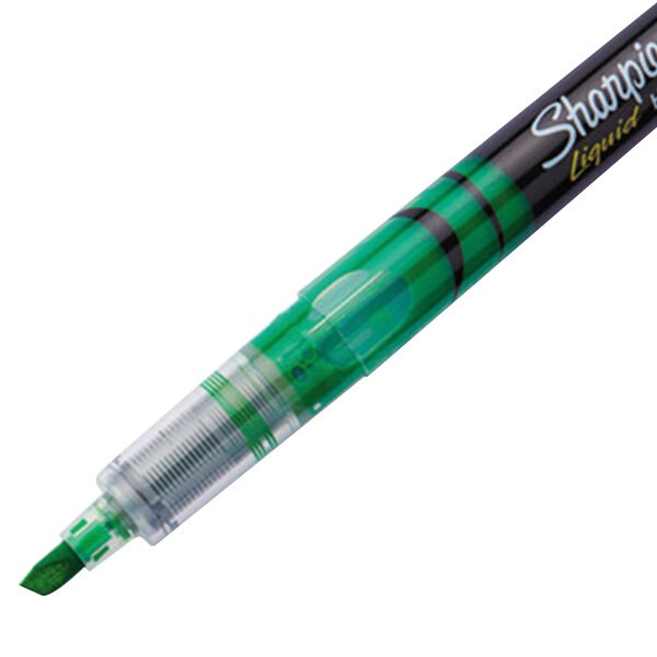 Sharpie 1754468 Accent Liquid Pen Style Highlighter, Green