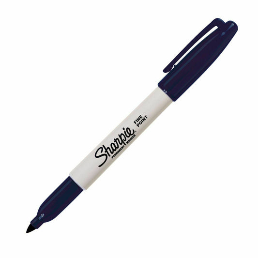 Sharpie 1769173 Fine Pt Perm Marker, Navy