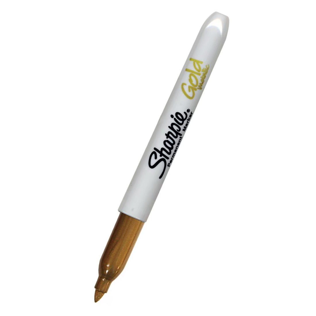 Sharpie 1823889 Fine Pt Perm Marker, Metallic Gold