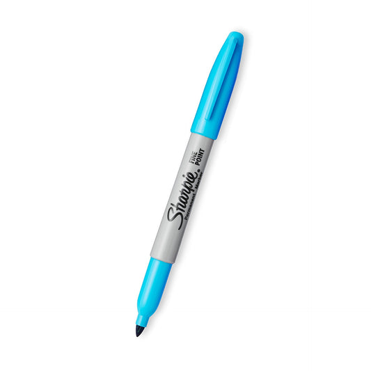 Sharpie 1927334 Fine Pt Perm Marker, Nano Blue