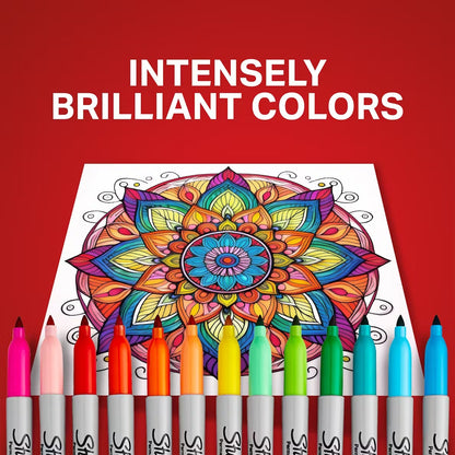 Sharpie 1927350 Fine Electro Pop 24cd