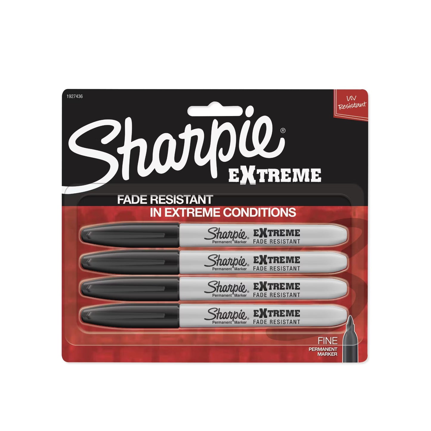 Sharpie Extreme 4cd Black