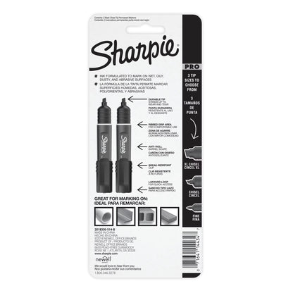 Sharpie Pro Chisel 2cd Black