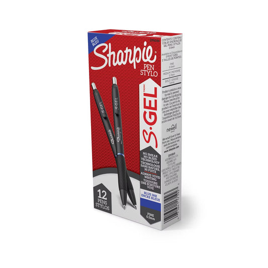 Sharpie 2096146 Gel 0.5mm Box Blue