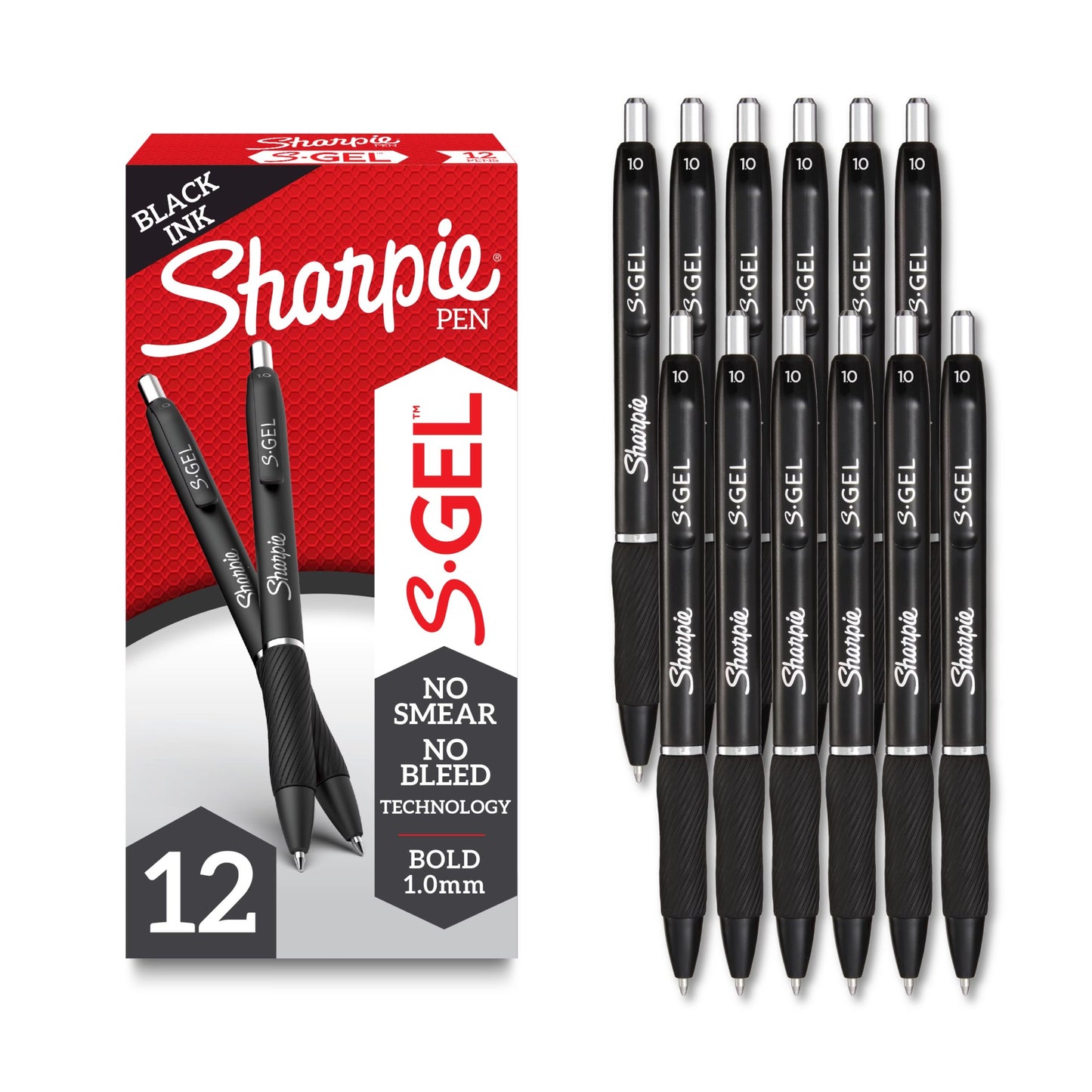 Sharpie 2096149 Gel 1.0mm Box Black