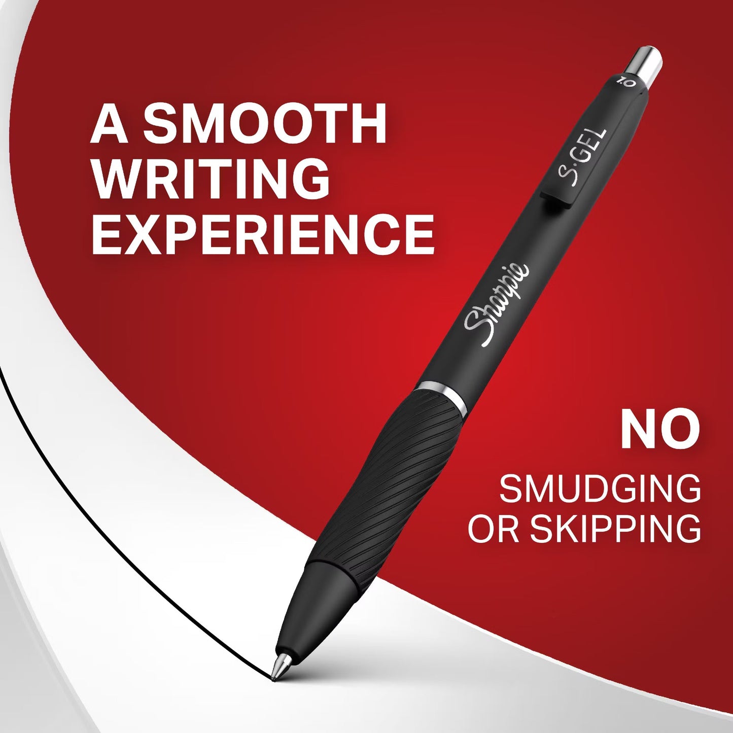 Sharpie 2096181 Gel 1.0mm 36ct Black