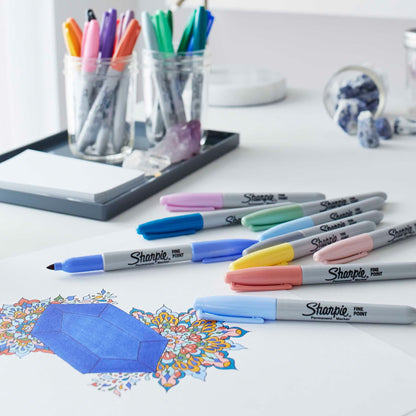 Sharpie Fn Perm Mystic Gems 5ct