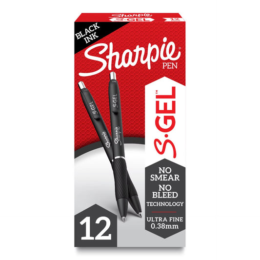 Sharpie 2140521 Gel 0.38mm Box Black