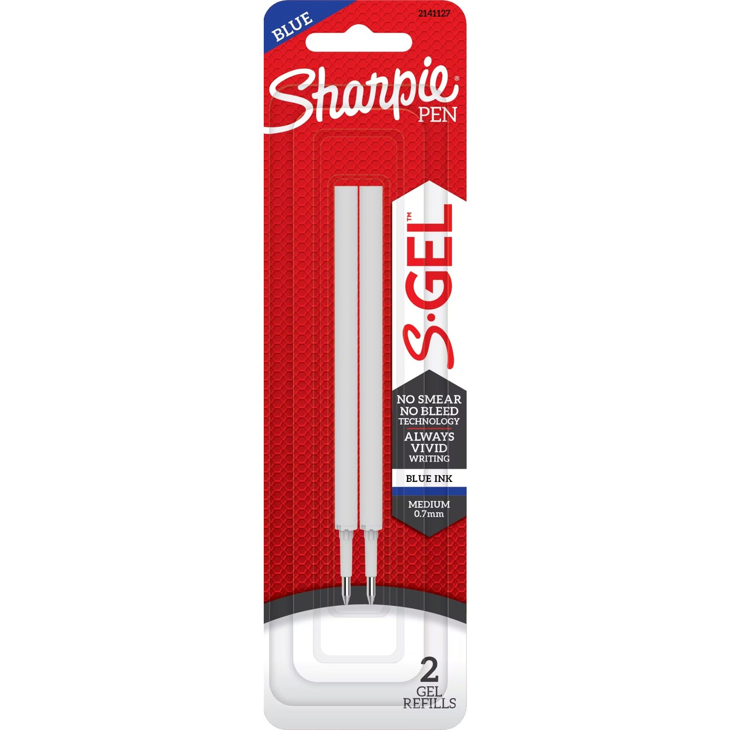 Sharpie 2141127 Gel 0.7mm 2ct Refill Blue