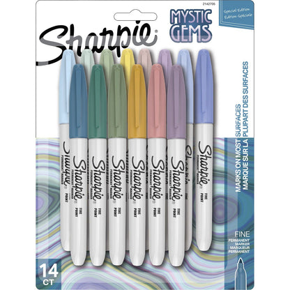 Sharpie Fn Perm Mystic Gems 14ct