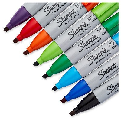 Sharpie Chisel 8ct Asst