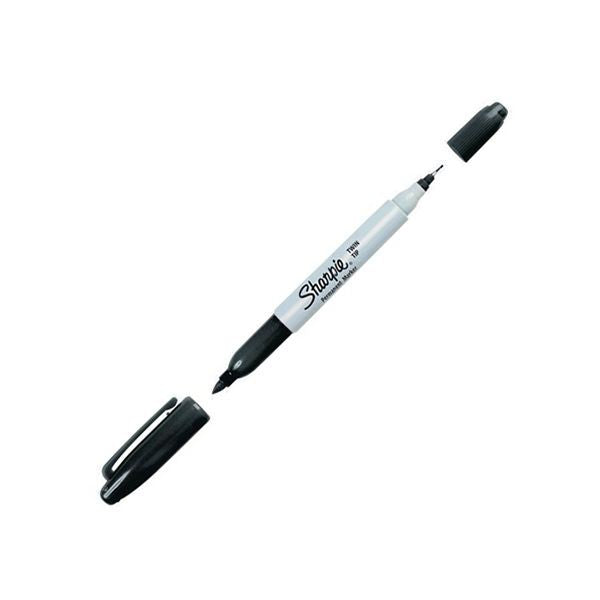 Sharpie 32201 Twin Tip Black