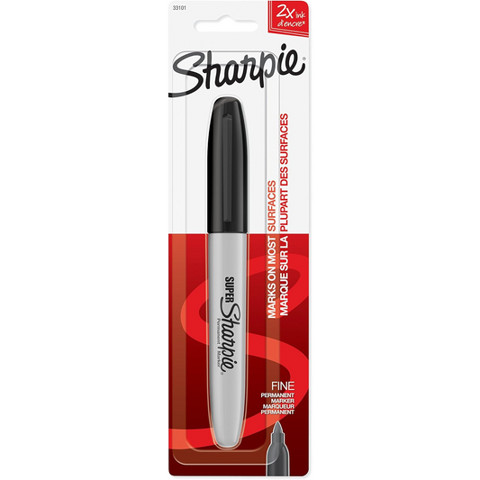 Sharpie 33101PP Super Blk Carded