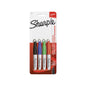 Sharpie 35113PP Mini Markers Fine Pt 4/Set Basic