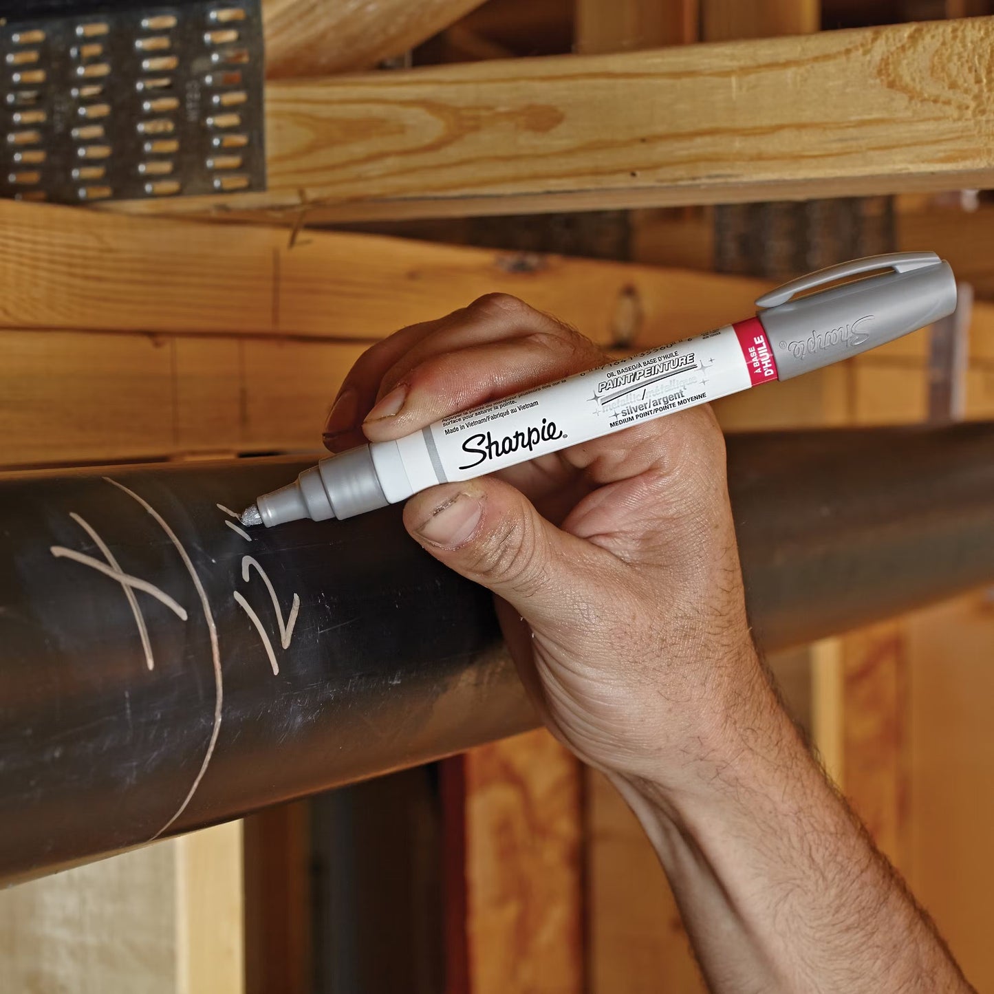 Sharpie Paint 2cd Gold Silver Fne