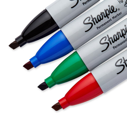 Sharpie 38254PP Chisel 4pk Asst