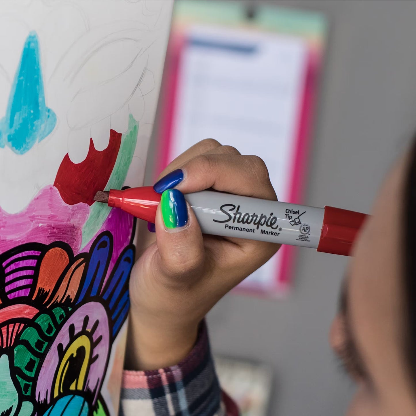 Sharpie 38254PP Chisel 4pk Asst