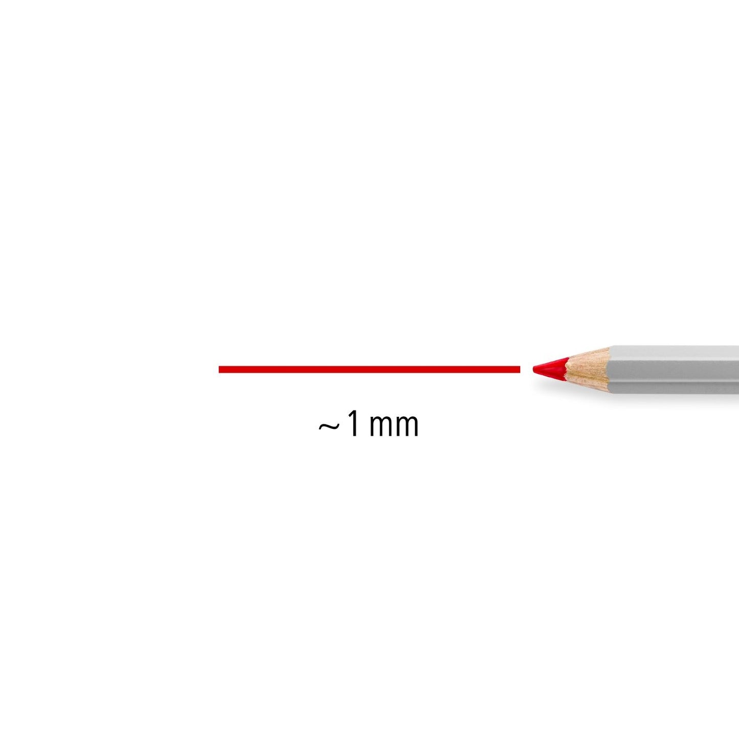 Staedtler 108-2     10 Staedtler Pencil,Marking,Omnichrom,Red