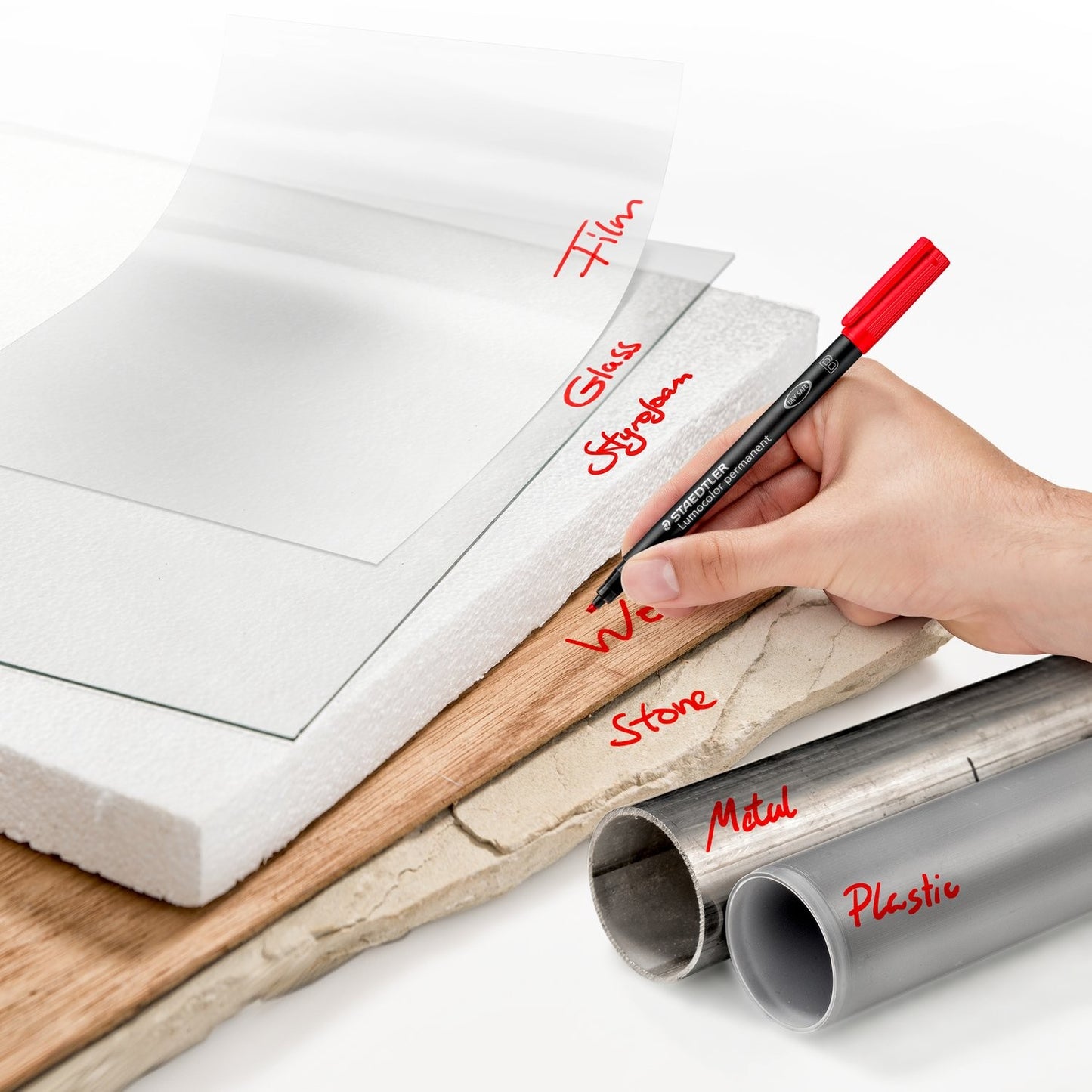 Staedtler 314 WP8 Staedtler Marker,Perm,Lumo,Brd,8col