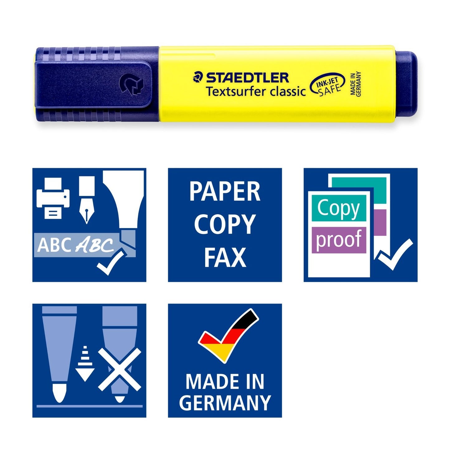 Staedtler 364-4     03 Staedtler Highlighter,Textsurfer,Oe