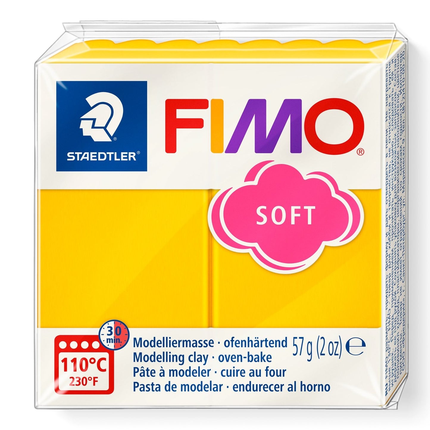Staedtler 8020-16   08 Staedtler Clay,Mdlng,Fimo,56g,Sunflower