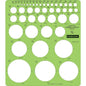Staedtler 977 110   02 Staedtler Template, Combo Circle