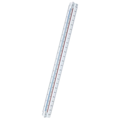Staedtler 98718-34BK Scale, Engineering, w Groves, 12"