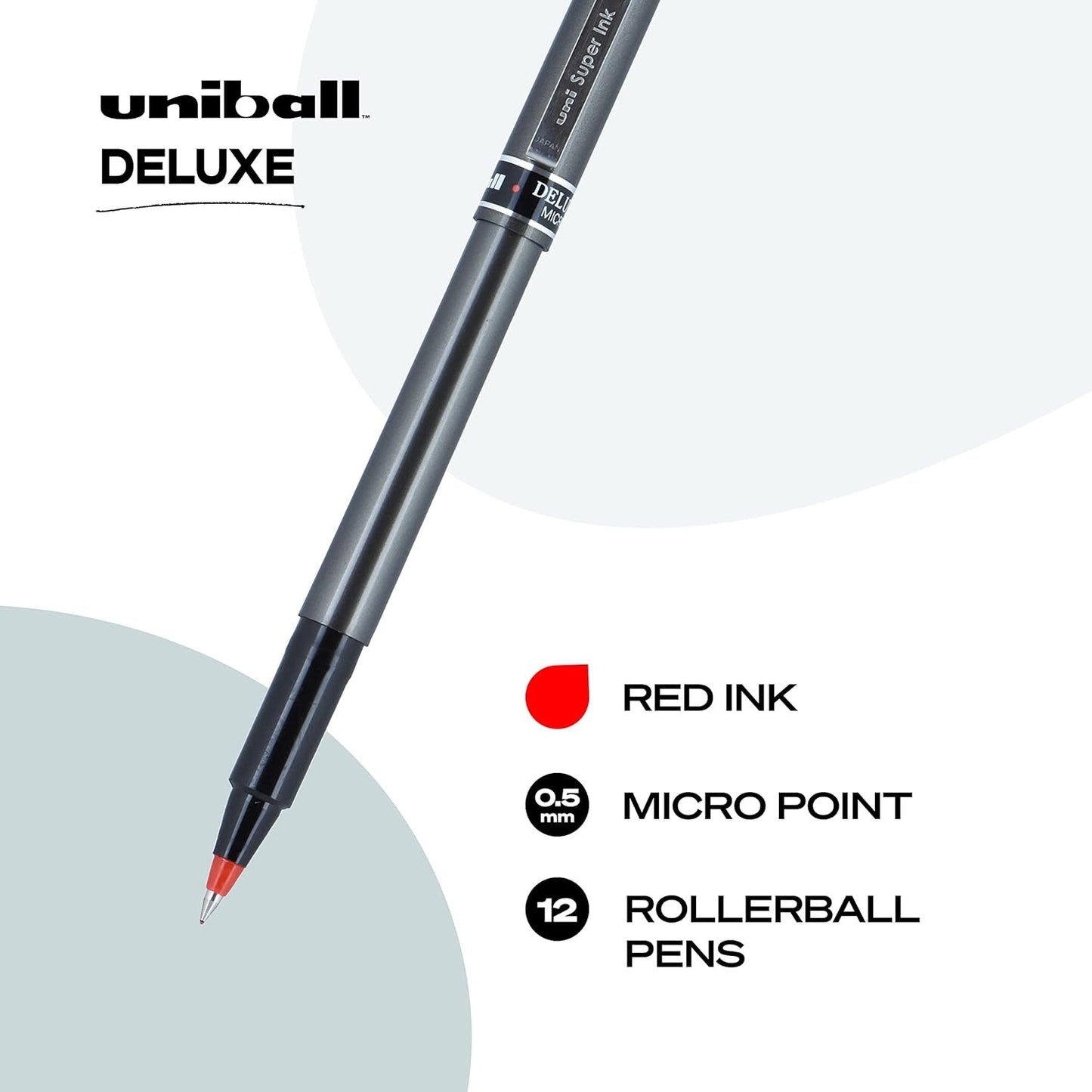 Uni Ball 60026 Deluxe Micro Red