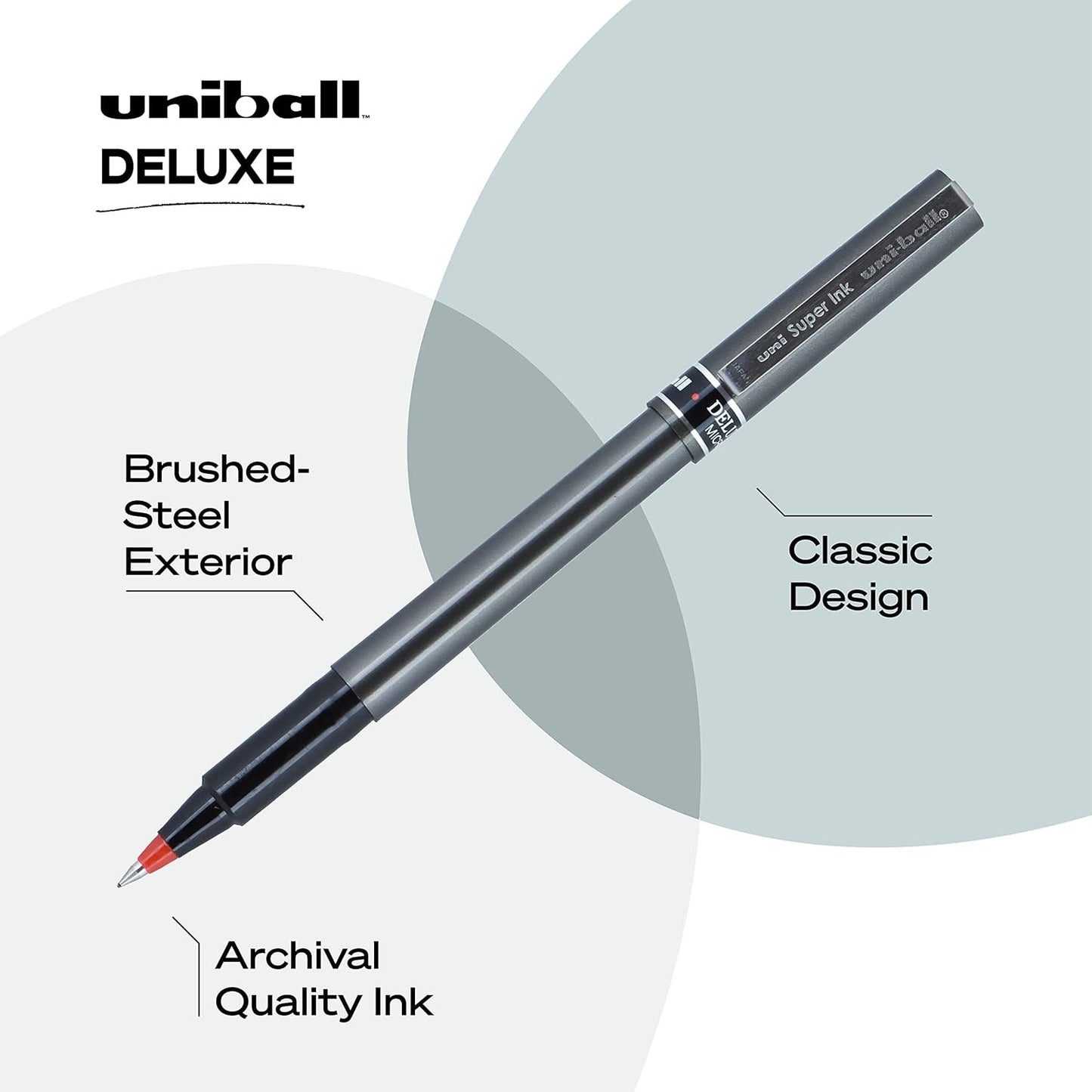 Uni Ball 60026 Deluxe Micro Red
