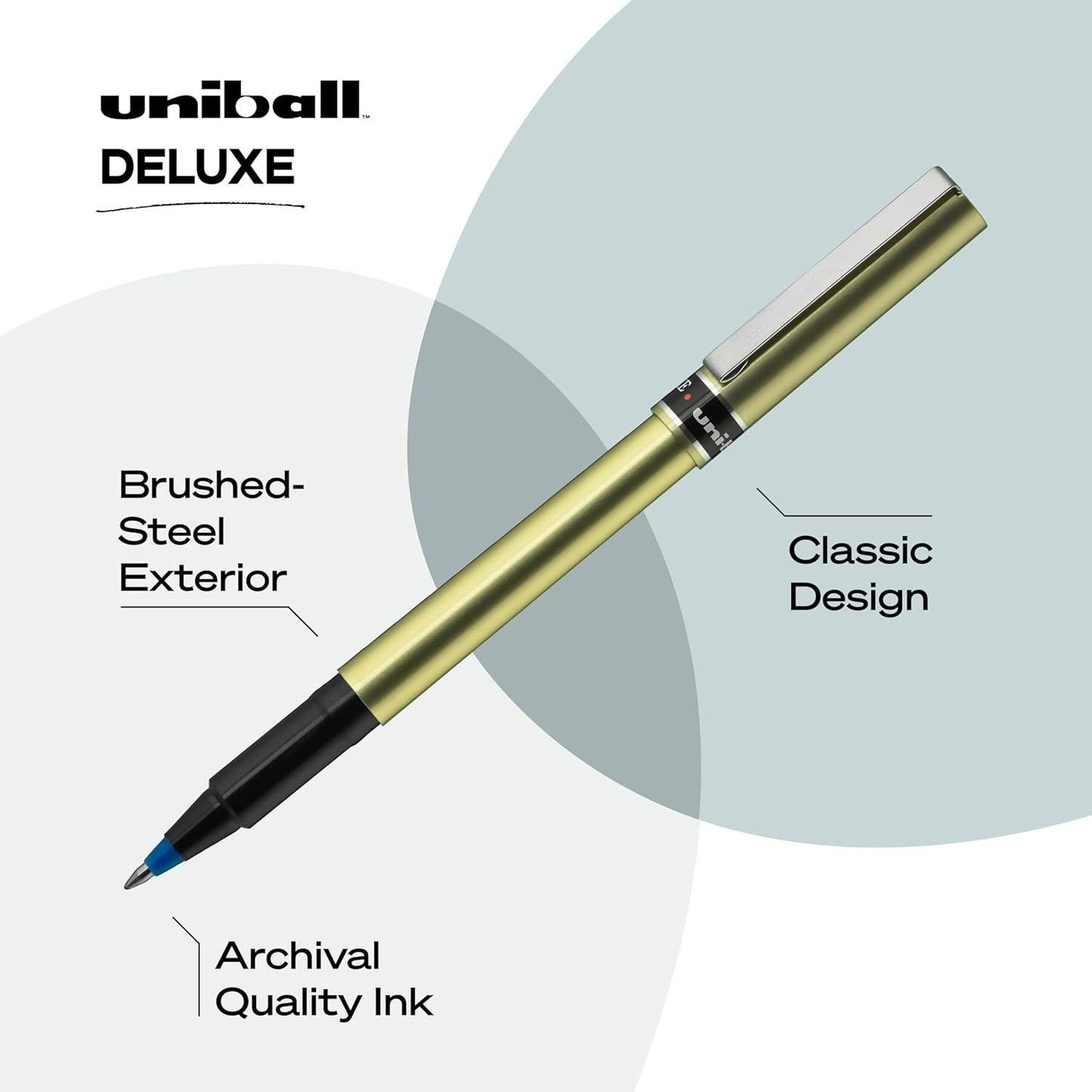 Uni Ball 60053 Deluxe Fine, Blue
