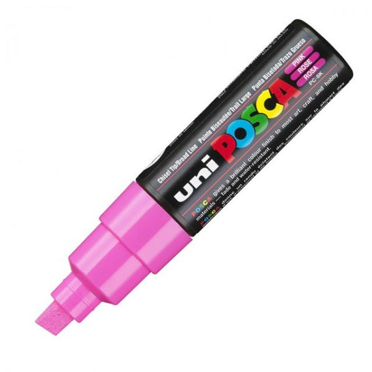 Uni-Posca Water Based Paint Marker, Broad, Fl Pink