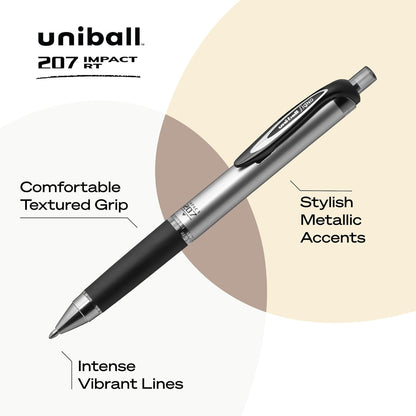 Uni Ball 65800 Gel Impact, Bold, Black