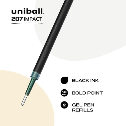 Uni Ball 65808PP Gel Impact Refill Black 1.0mm O/S
