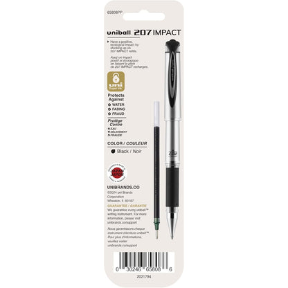 Uni Ball 65808PP Gel Impact Refill Black 1.0mm O/S