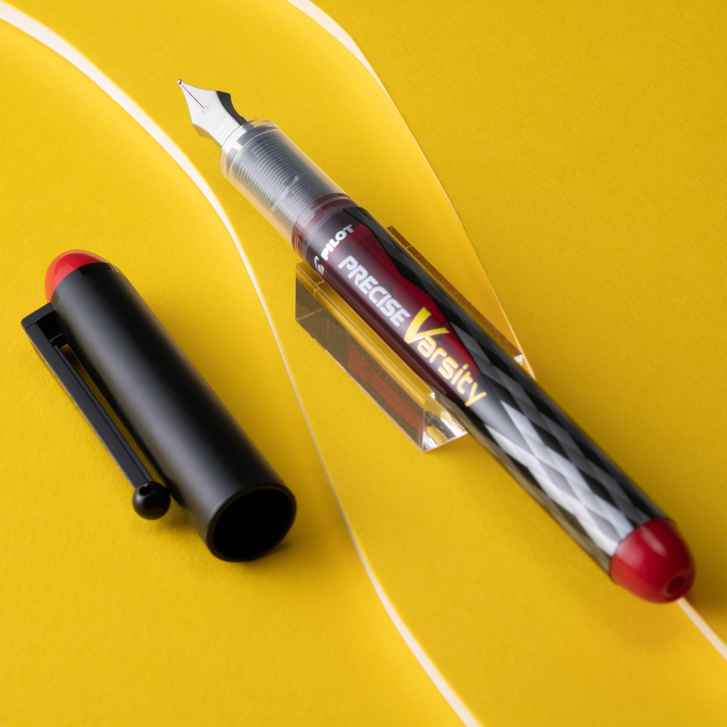 Pilot 90065 SV-4B Varsity Fountain Pen, Disposable, Red