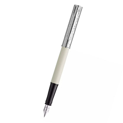 Waterman Graduate Allure DLX White Fountain Pen F GB