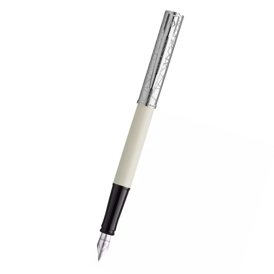 Waterman Graduate Allure DLX White Fountain Pen F GB