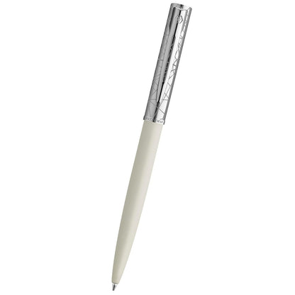 Waterman Graduate Allure DLX White Ball Point Pen M Blue GB
