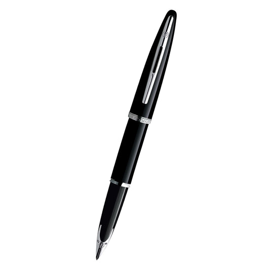 Waterman Carene Black ST Fountain Pen F GB1 HR