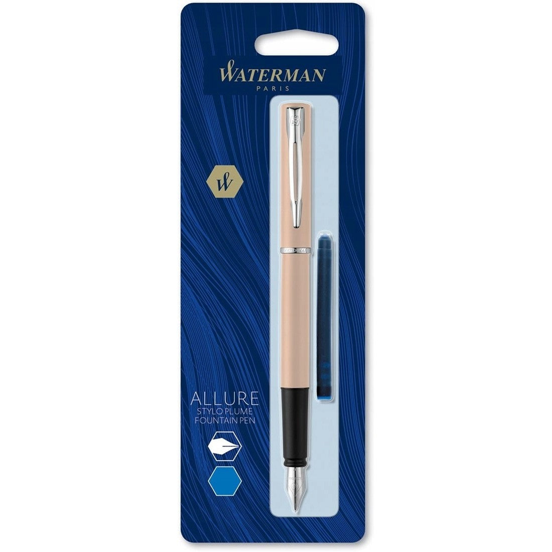 Waterman Graduate Allure PSTL ASS Fountain Pen F BL
