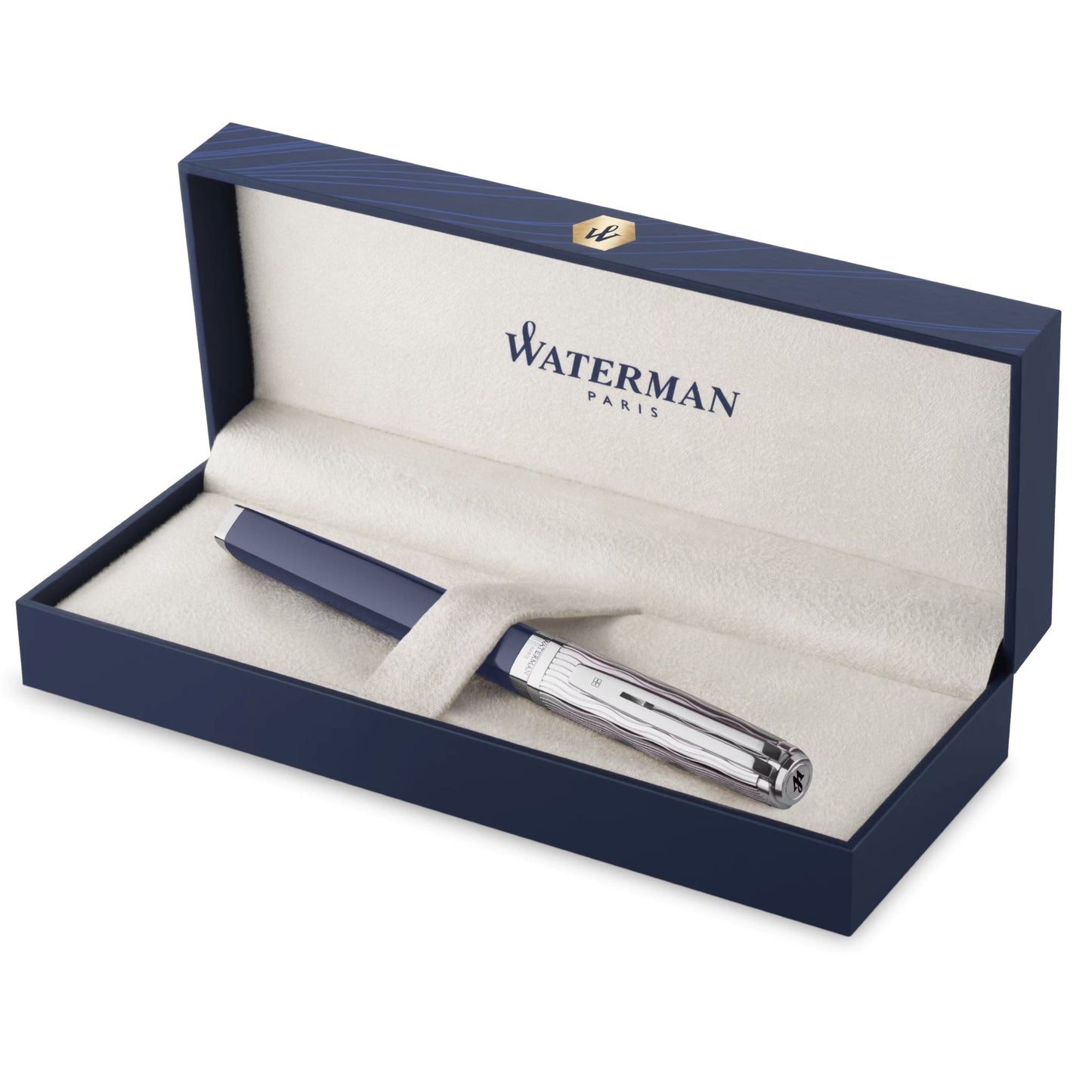 Waterman Exception22 SE DLX Blue CT Fountain Pen F GB