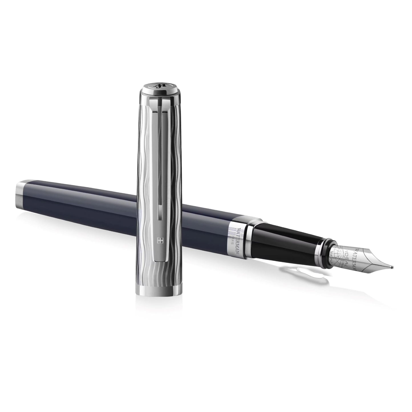 Waterman Exception22 SE DLX Blue CT Fountain Pen F GB