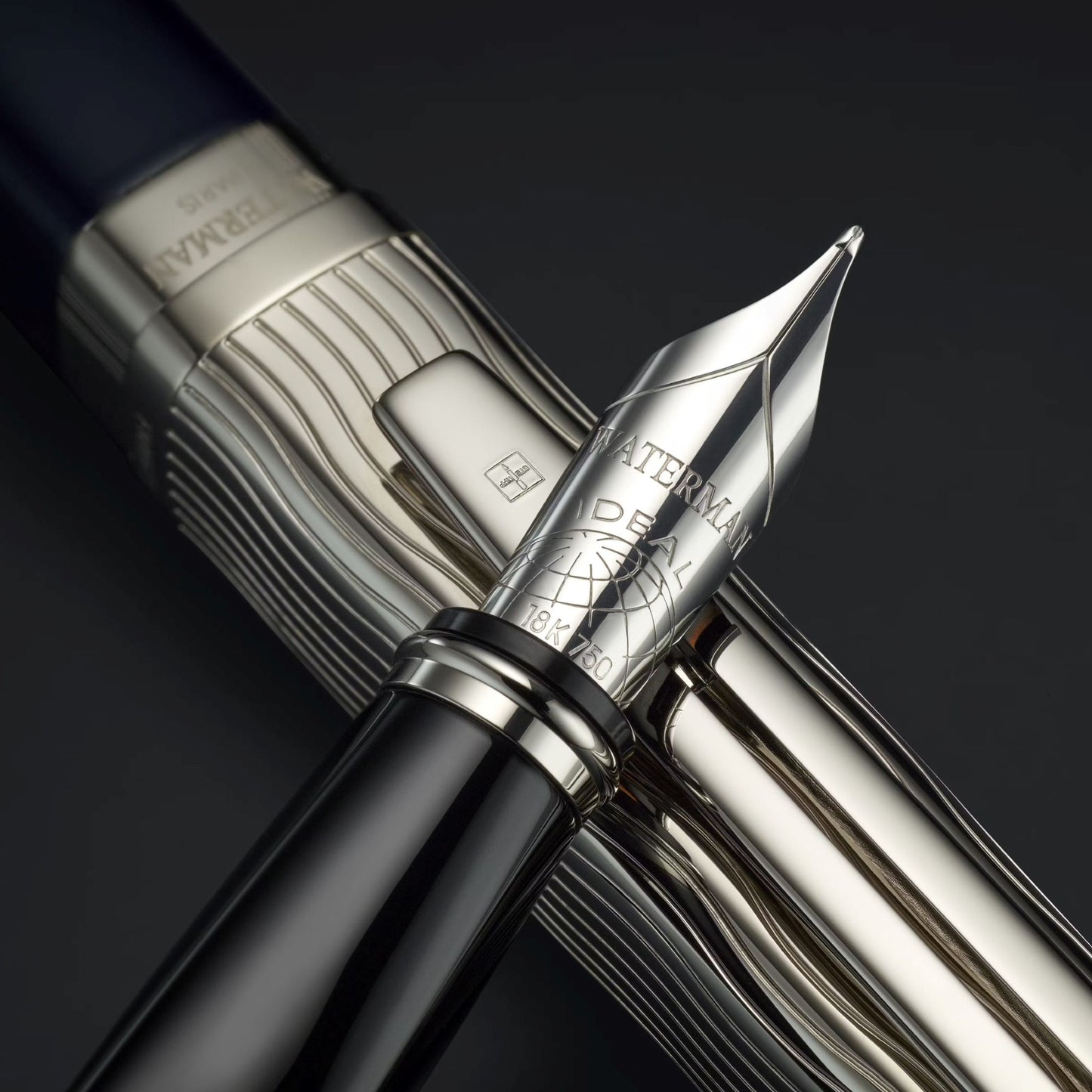Waterman Exception22 SE DLX Blue CT Fountain Pen F GB