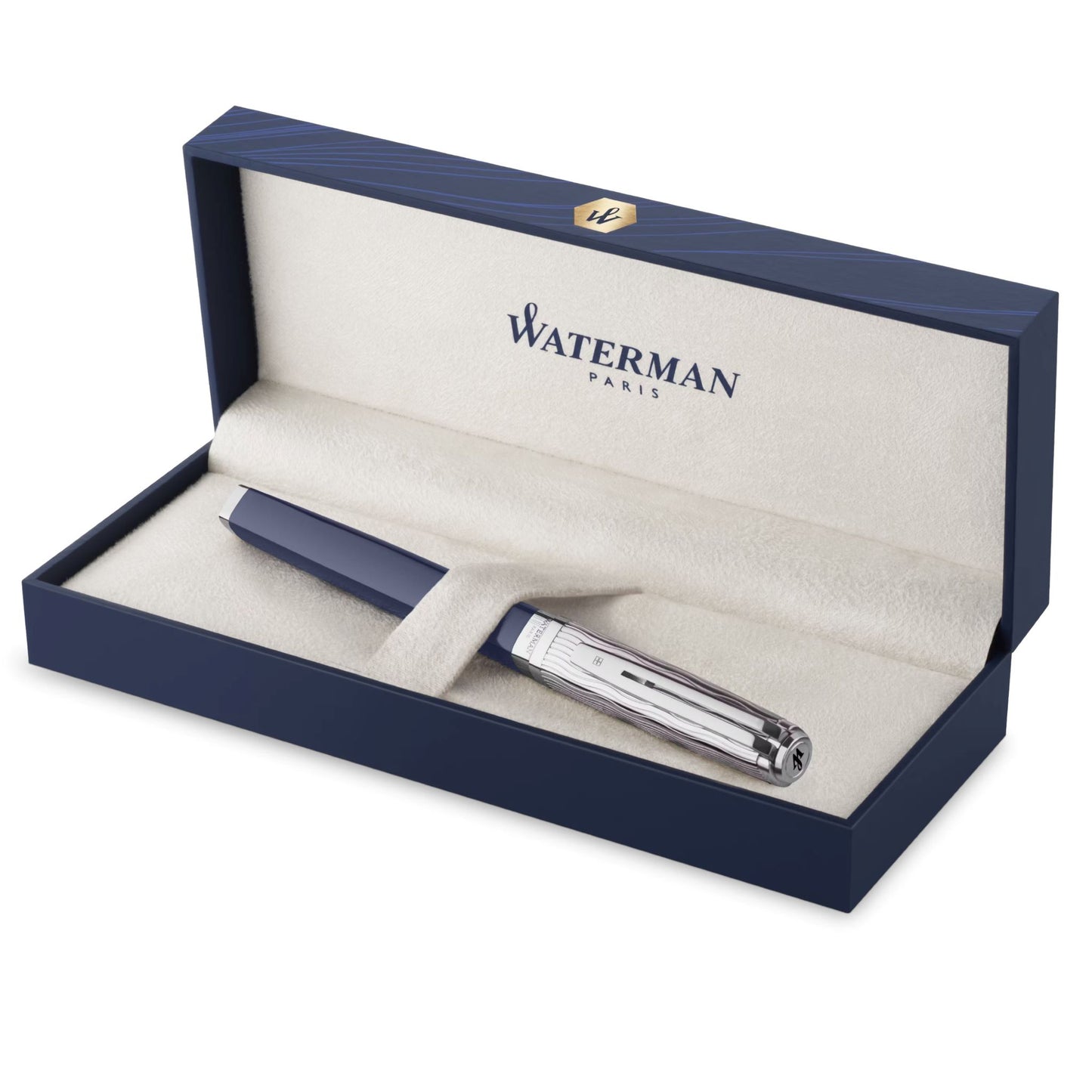Waterman Exception22 SE DLX Blue CT Fountain Pen M GB