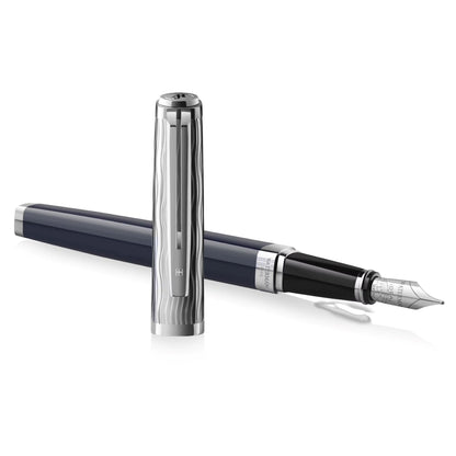 Waterman Exception22 SE DLX Blue CT Fountain Pen M GB