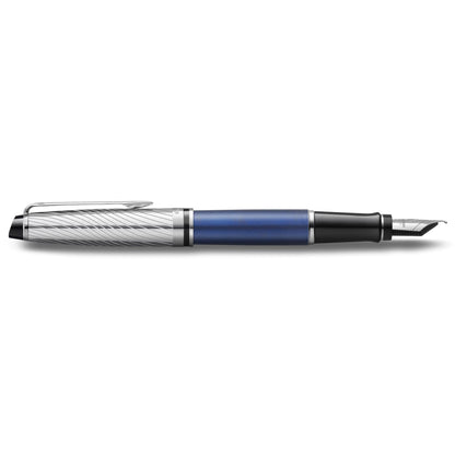 Waterman Expert3 MTLC Blue CT Fountain Pen F GB