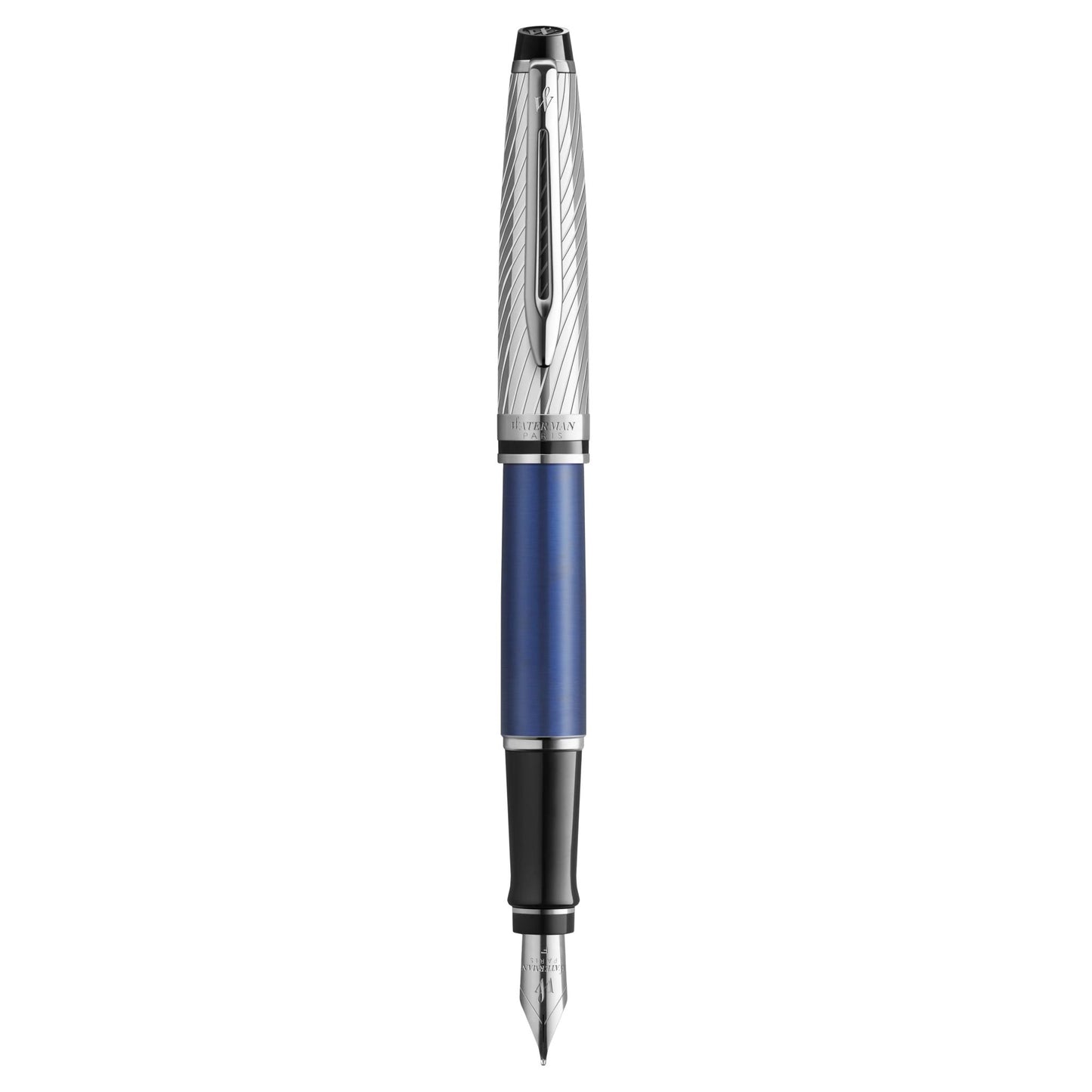 Waterman Expert3 MTLC Blue CT Fountain Pen F GB